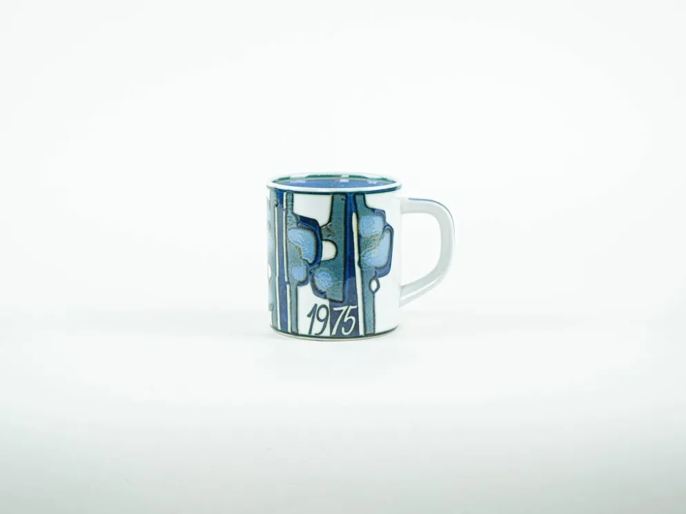 Tasse en céramique, design danois, 1975, designer : Bodil Buch, fabricant : Royal