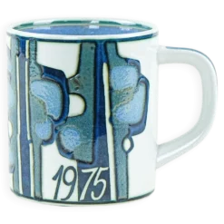 Tasse en céramique, design danois, 1975, designer : Bodil Buch, fabricant : Royal