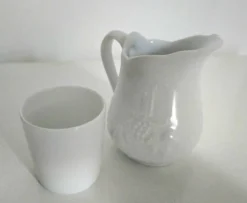 Tasse expresso et Pichet