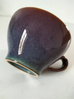 Tasse grès moucheté