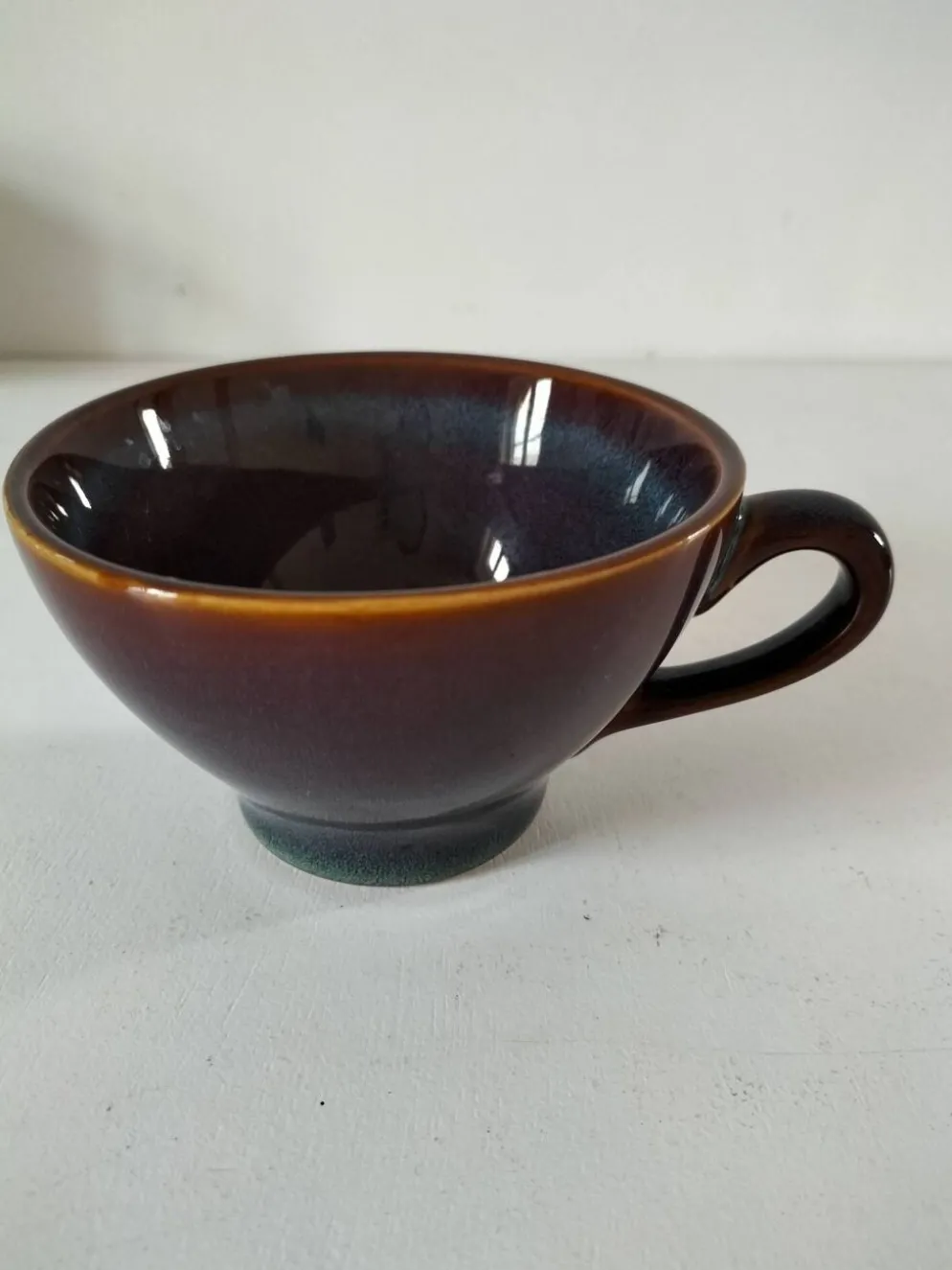 Tasse grès moucheté