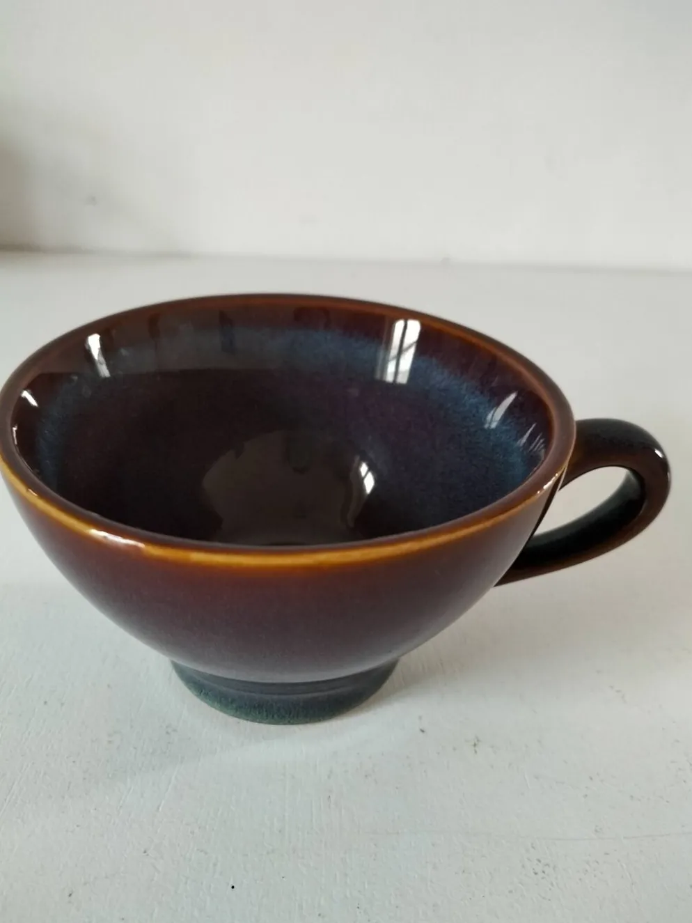 Tasse grès moucheté