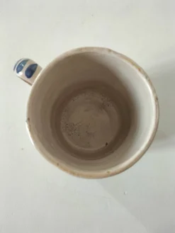 Tasse-pichet ancienne Quimper Henriot paysanne vers 1900