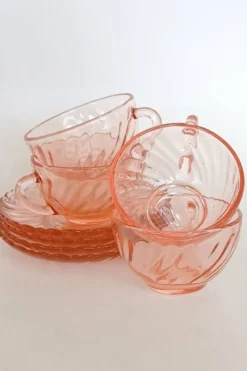 Tasses a café modèle rosaline
