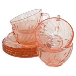 Tasses a café modèle rosaline