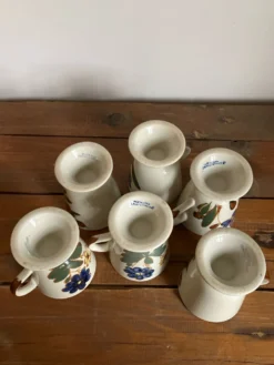 6 tasses à café