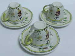 Tasses à café Longchamp Moustiers