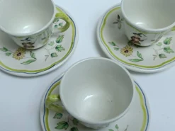 Tasses à café Longchamp Moustiers