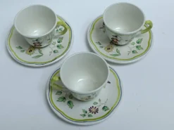 Tasses à café Longchamp Moustiers