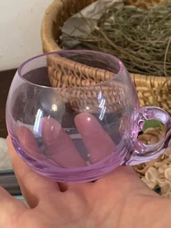 Tasses à café ou sangria en verre