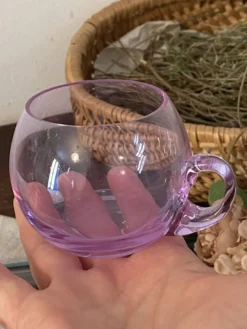 Tasses à café ou sangria en verre