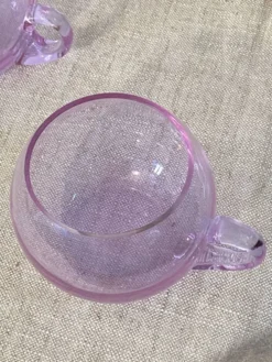 Tasses à café ou sangria en verre