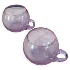 Tasses à café ou sangria en verre