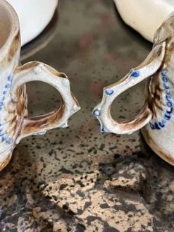 Tasses à café Wasmuël XIXeme