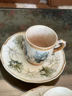 Tasses à café Wasmuël XIXeme
