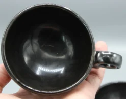 2 tasses ceramique design vintage accolay
