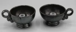 2 tasses ceramique design vintage accolay