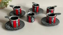 Tasses Céramique d'Art Luc VALLAURIS