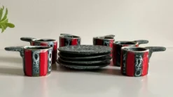 Tasses Céramique d'Art Luc VALLAURIS