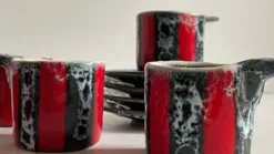 Tasses Céramique d'Art Luc VALLAURIS