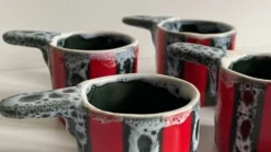 Tasses Céramique d'Art Luc VALLAURIS