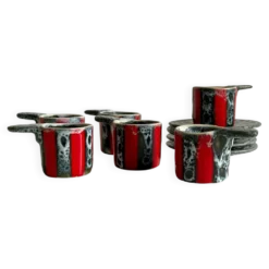 Tasses Céramique d'Art Luc VALLAURIS