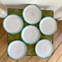 Tasses céramiques 70 chardons peints à la main
