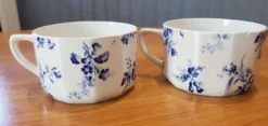 2 tasses Digoin modèle Perse