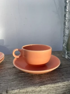 6 tasses en céramique maison Pagnossin Italie