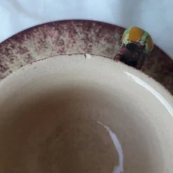 Tasses en faïence de Quimper Fouillen
