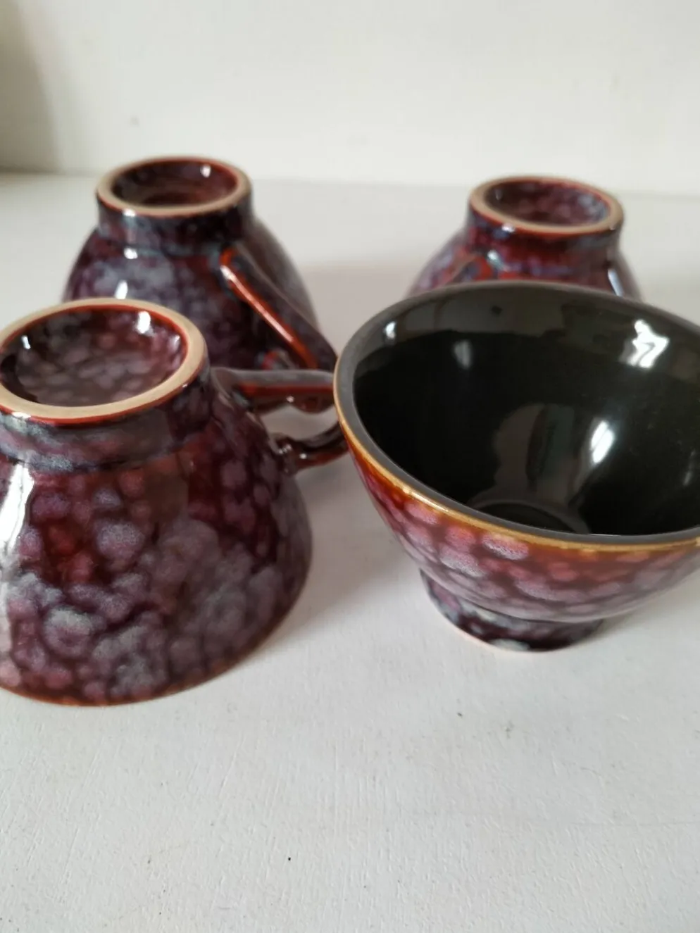 Tasses en grès