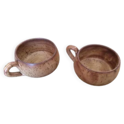 Tasses en grès