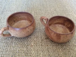 Tasses en grès
