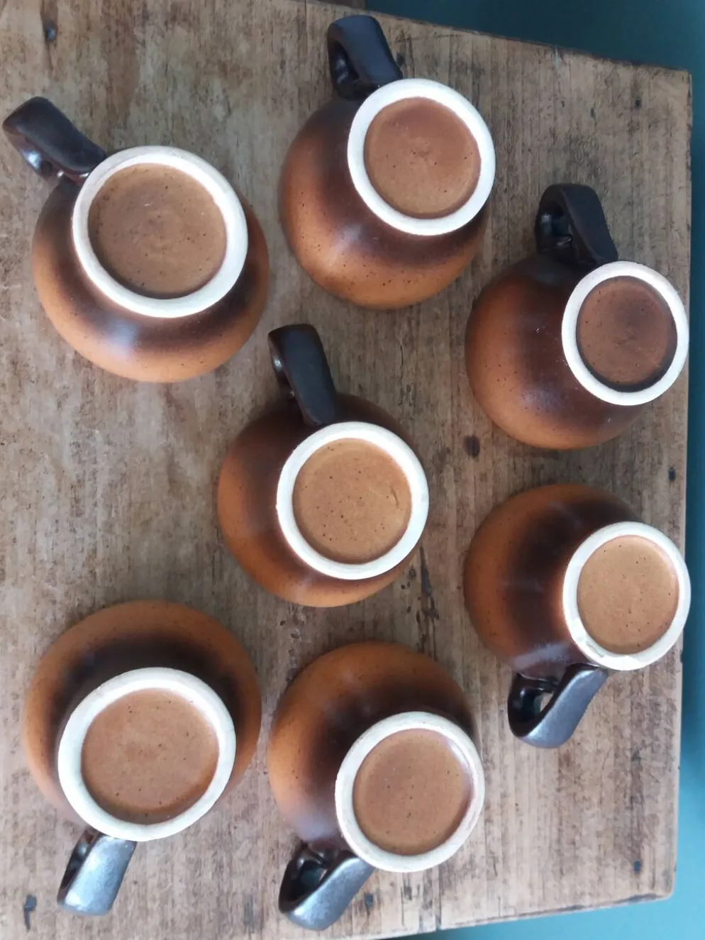 Tasses en grès