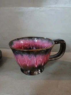 2 tasses et soucoupes vintages