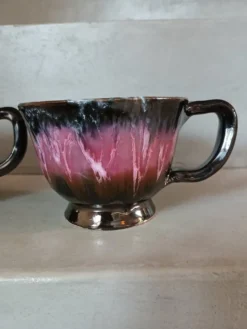 2 tasses et soucoupes vintages