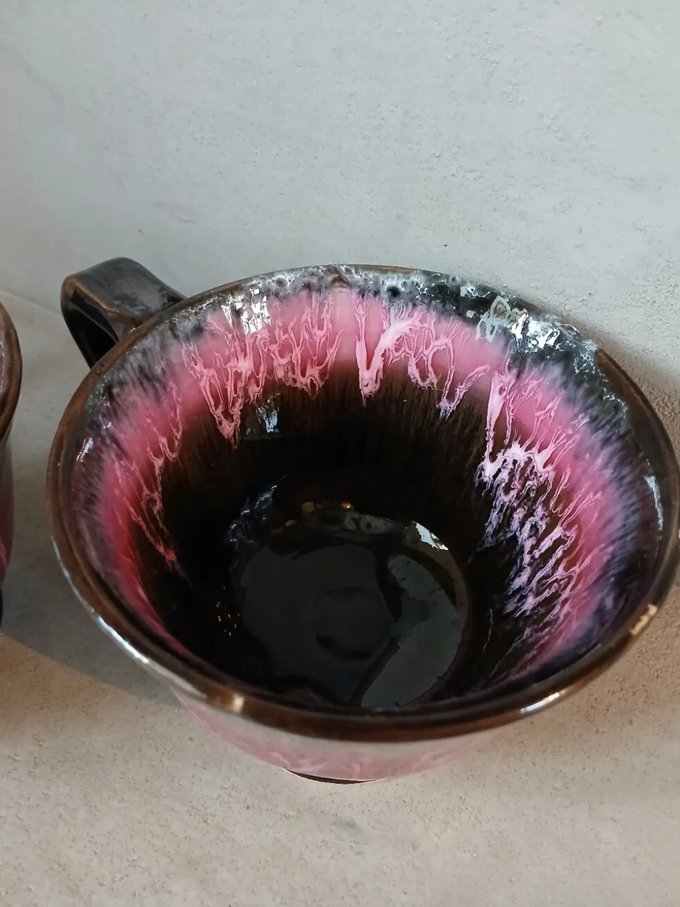2 tasses et soucoupes vintages