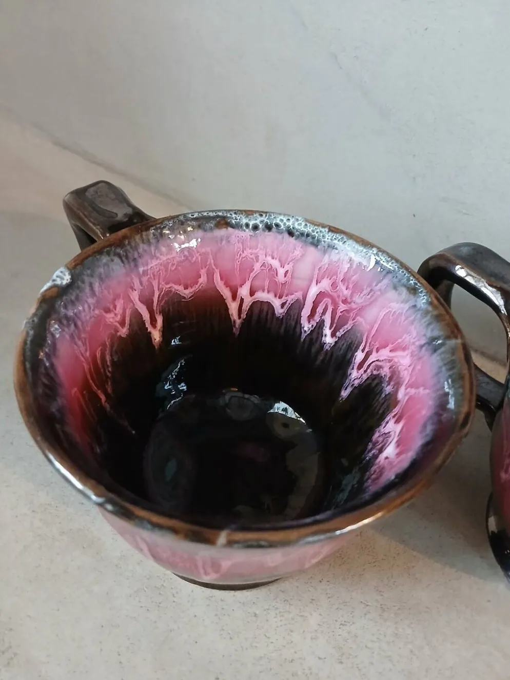 2 tasses et soucoupes vintages