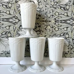 4 tasses mazagrans porcelaine de Limoges