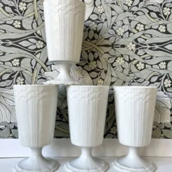 4 tasses mazagrans porcelaine de Limoges