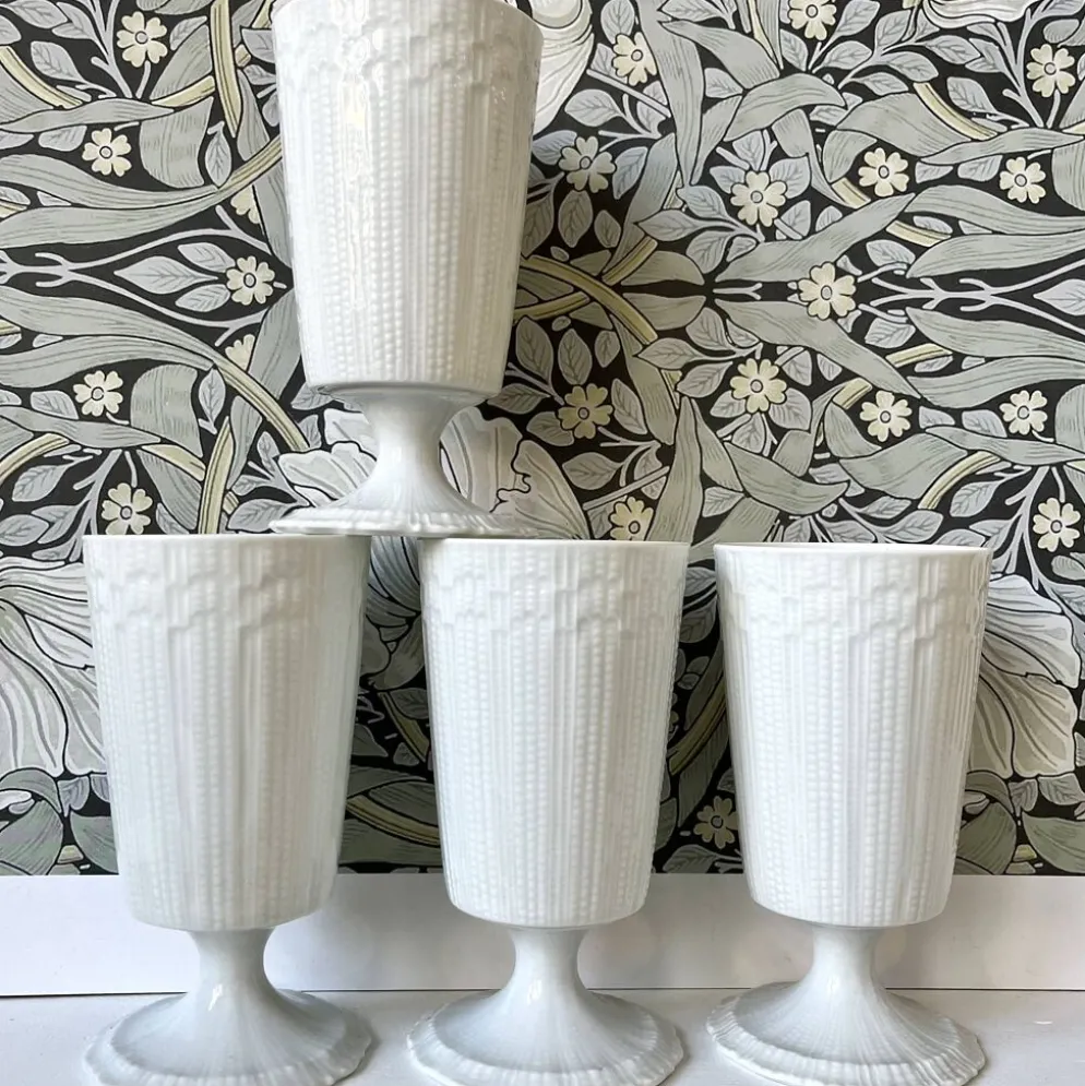 4 tasses mazagrans porcelaine de Limoges