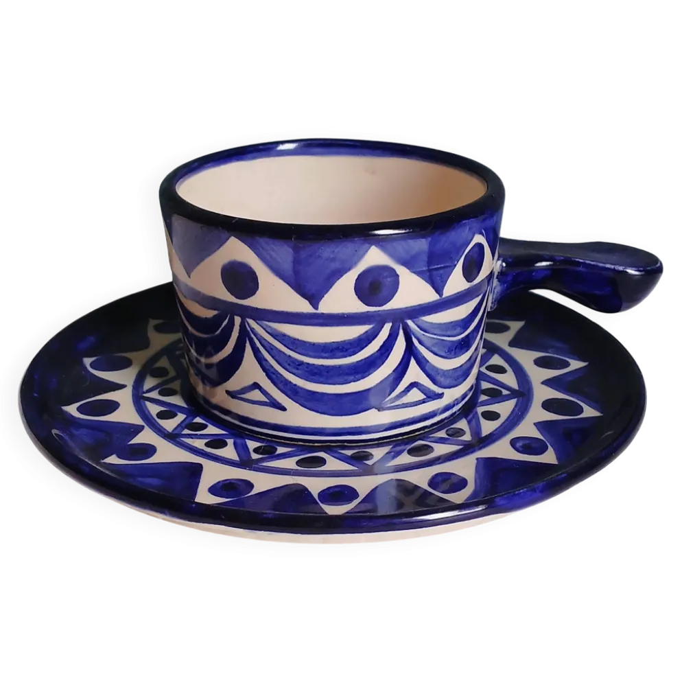 Tasse & sous tasse Saint-Jean-de-Bretagne.