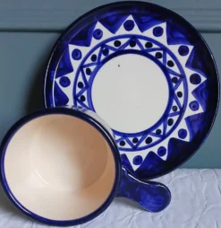 Tasse & sous tasse Saint-Jean-de-Bretagne.