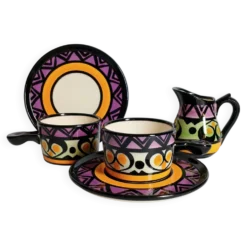 2 tasses & pot à lait Saint-Jean-de-Bretagne.