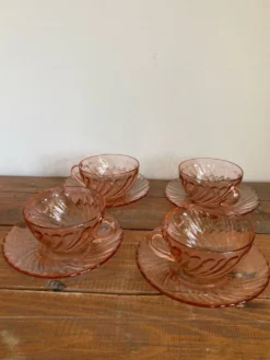 4 tasses Rosaline
