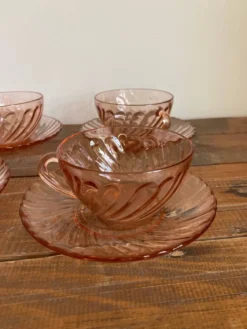 4 tasses Rosaline