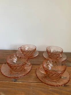 4 tasses Rosaline