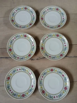 6 tasses + soupes anciennes/ années 50