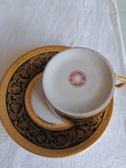 2 tasses à thé haviland