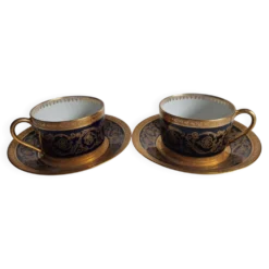 2 tasses à thé haviland